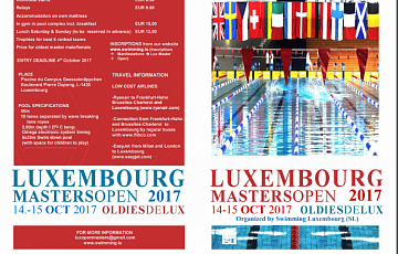 LUXEMBOURG MASTERS OPEN 2017