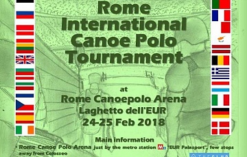 2° ROME INTERNATIONAL CANOE POLO TOURNAMENT